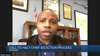 Milwaukee Common Council president calls for halting in selection of police chief