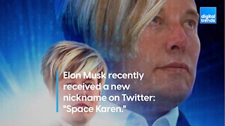 Elon Musk recently received a new nickname on Twitter: "Space Karen."