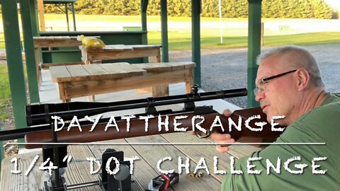 @Dayattherange 1/4” Avery dot challenge with my Winchester 52D and redfield 3200 scope