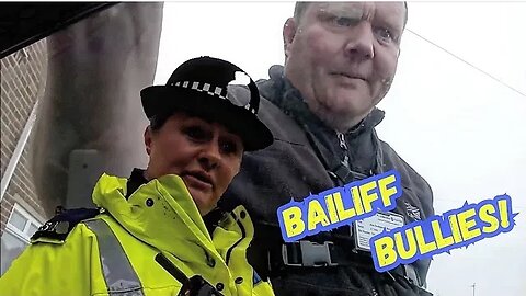 Bailiffs Try To Take Man's Car Away & Police Happy To Assist