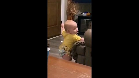 when babies are happy they dance | cute funny babies