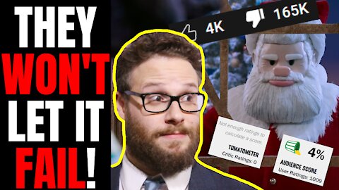 Critics REFUSE To Review Santa Inc To PROTECT Seth Rogen, Sarah Silverman | Woke Disaster!