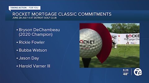 2020 champion Bryson DeChambeau among early Rocket Mortgage Classic commitments