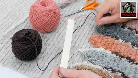 How to Stitch a Rya Rug
