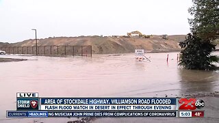 Flooding in southwest Bakersfield