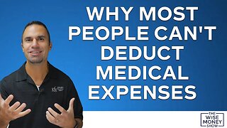 Why Most People Can't Deduct Medical Expenses on Taxes