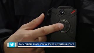 St. Pete Police will test body cameras for one month