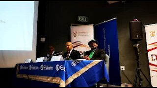SOUTH AFRICA - Johannesburg - Eskom - Pravin Gordhan (videos) (c4T)