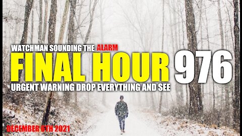 FINAL HOUR 976 - URGENT WARNING DROP EVERYTHING AND SEE - WATCHMAN SOUNDING THE ALARM