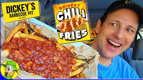 Dickey's® BRISKET CHILI BEER CHEESE FRIES Review ♨️🍖🍻🧀🍟 | Peep THIS Out! 🕵️‍♂️