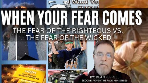 When your Fear comes - The fear of the righteous vs. The fear of the wicked 2024-01-07