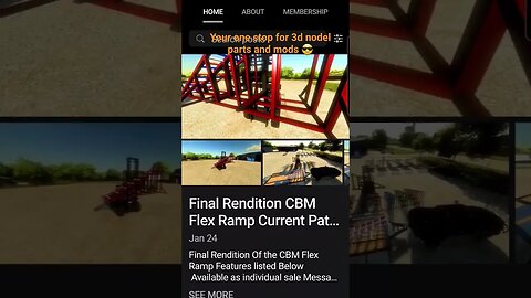 Your One Stop Shop for 3d Model parts and Mods #farmingsimulator22 #shorts #support