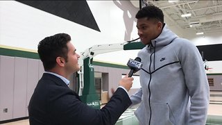 It's all Greek with Giannis Antetokounmpo in one-on-one interview with TODAY'S TMJ4