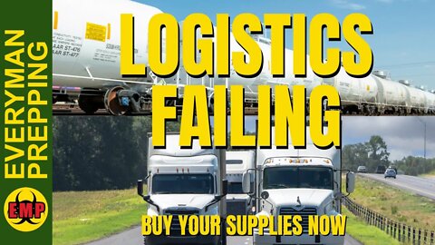 How The Looming Railroad Strike, Diesel Shortage, & Trucking Layoffs Will Lead to Supply Shortages!