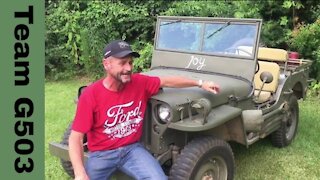 1943 Willys MB First Steps Of Disassembly