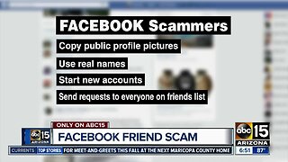 Facebook friend scams and how you can avoid it