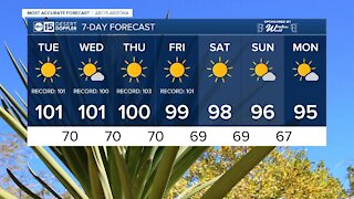 100s not over yet! We'll see the most EVER recorded this year