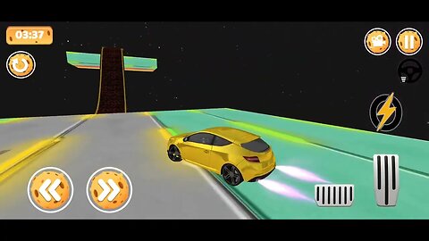 Neo Car Impossible Space Stunt | Gameplay | lazoo games