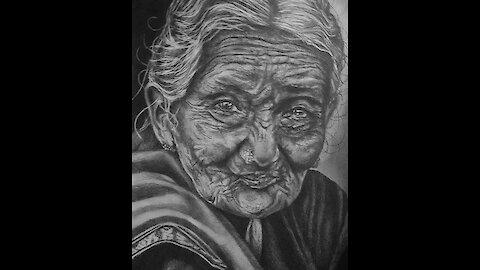 106 Year Old Chef Masatanamma TIMELAPSE DRAWING Oldest Chef on Youtube