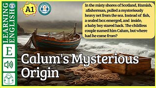 Learn English through story ⭐ level 1 ⭐ Calum's Mysterious Origin