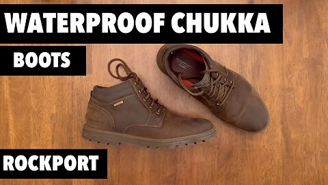 Rockport Waterproof Chukka Boot