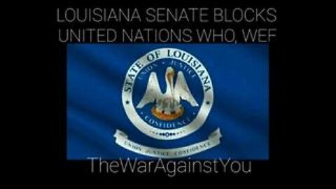 Louisiana Senate Blocks United Nations, World Health Organization & World Economic Forum
