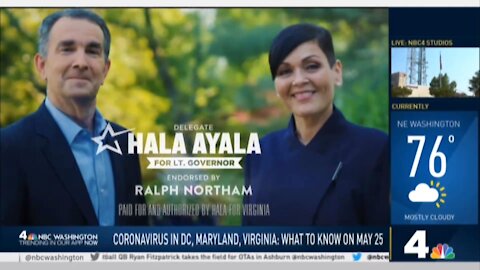 Black Face Virginia Governor Ralph Northam wants you to elect Hala Ayala because she's a woman