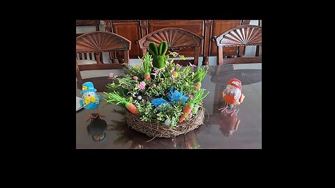 Easter Centerpiece |Hard Working Mom |How to