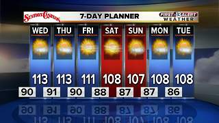 13 First Alert Las Vegas Weather for July 24
