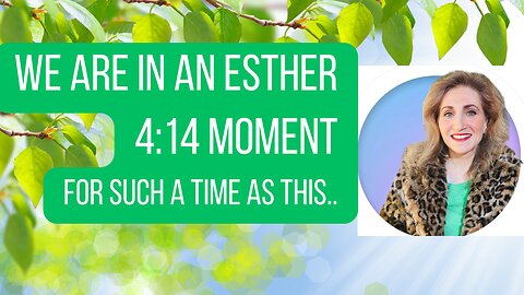 Esther 4:14: For such a time as this: Allen Hood speaks out for the first time today!!