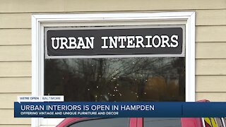 Urban Interiors in Hampden is open for business