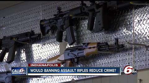 Assault rifle ban would have little to no effect on Indianapolis gun crime