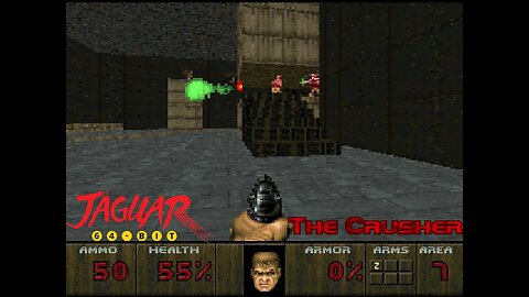 Doom 2: The Crusher - Atari Jaquar - RomHack -(Calico-v2, PC port)