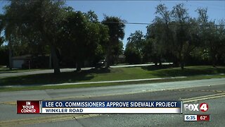 Lee County Commisioners approve sidewalk project Fort Myers