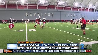 University of Maryland Football Coach DJ Durkin has been fired
