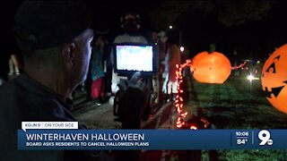 Winterhaven Board of Directors asks residents, public to cancel Halloween plans in neighborhood