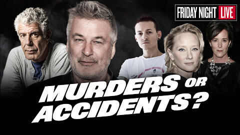 Murders or Accidents: What REALLY Happened with Baldwin, Heche, Bourdain, and Cornell?