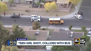 Teen girl in critical condition after being shot in Phoenix