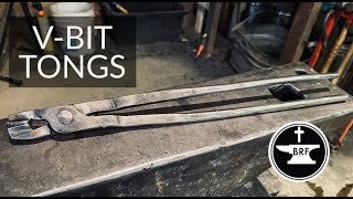 Forging V-Bit Tongs