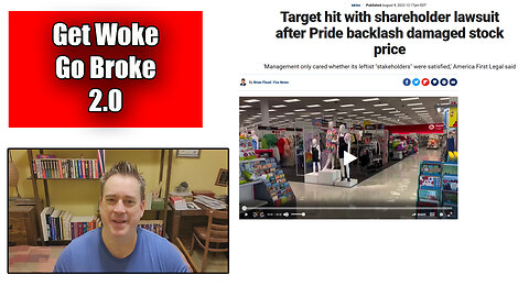 The Friday Vlog Target Shareholders Sue As Target Like BudLight Go Woke