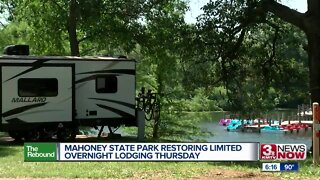 Mahoney State Park Restoring Limited Overnight Lodging Thursday