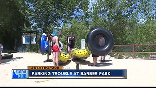 Record number of floaters packing Barber Park
