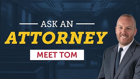 Ask A Criminal Defense Attorney #1: Meet Tom
