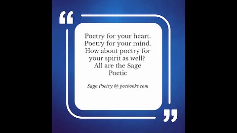 The Sages Wealth — Poetry