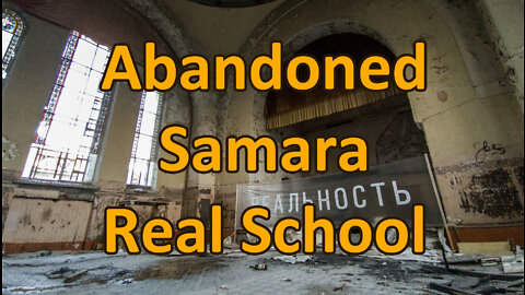 ABANDONED HISTORICAL BUILDING 🏚 in Samara City Center. Stalk in a Real School. Deserted & Forgotten
