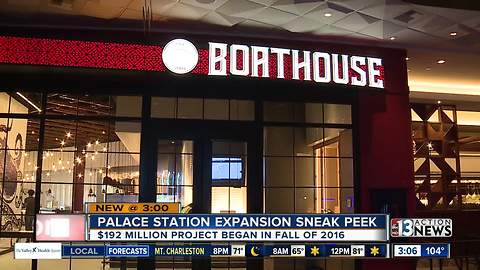 Palace Station reveals new look