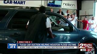 Used cars from Tulsa headed to Texas after storm