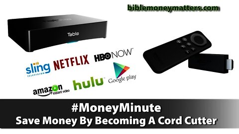 #MoneyMinute - Save Money By Becoming A Cord Cutter