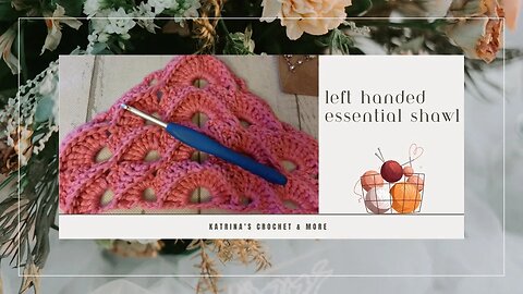 Left Handed Essential Shawl