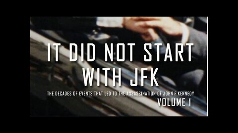 It Did Not Start with JFK with Author Walter Herbst